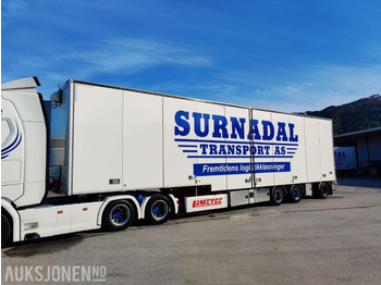  2014 Limetec Jumbo 3-akslet semitralle med full sideåpning - Reboque