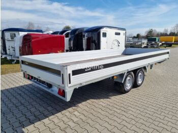 Reboque plataforma/ Caixa aberta novo Brenderup 5520 WATB 3,5T GVW 517x204 cm 5m long trailer platform: foto 4