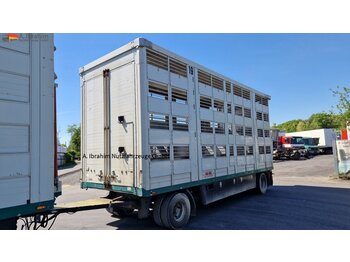 Reboque transporte de gado Fiege / Kaba  4 Stock, Topzustand: foto 1