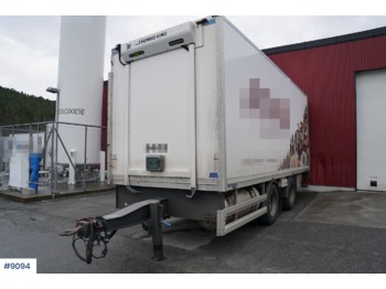 Reboque frigorífico HFR 2 axle cool/ freezer trailer on gas or charge.: foto 1