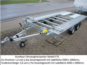 Reboque transporte de veículos novo Humbaur - FTK274020 Fahrzeugtransporter Autotransporter: foto 1