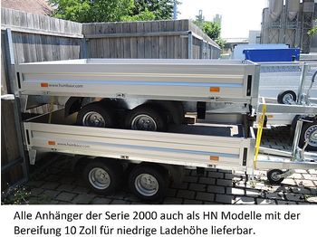 Reboque para carros novo Humbaur - HN306221 GR Tandemanhänger 3,0to Hochlader: foto 1