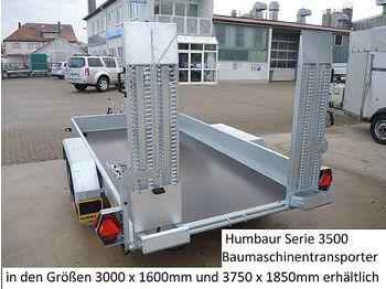 Reboque novo Humbaur - HS253718 Baumaschinentransporter mit Auffahrbohlen: foto 1