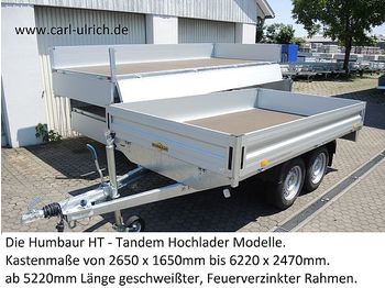 Reboque para carros novo Humbaur - HT306221 GR Tandemanhänger 3,0to Hochlader: foto 1