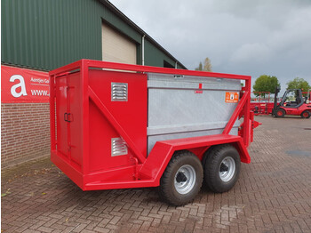 Reboque cisterna para transporte de combustível novo IBC Trailer brandstofwagen: foto 4
