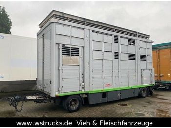 Reboque transporte de gado KABA 3 Stock  Hubdach Vollalu 7,30m: foto 1