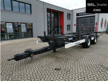 Reboque transportador de contêineres/ Caixa móvel Krone ZZ / Lafette /SAF Achsen /  German: foto 1