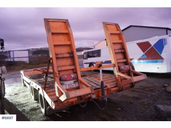 Reboque baixa Norslep 3 aks Machine trailer. Renovated.: foto 1