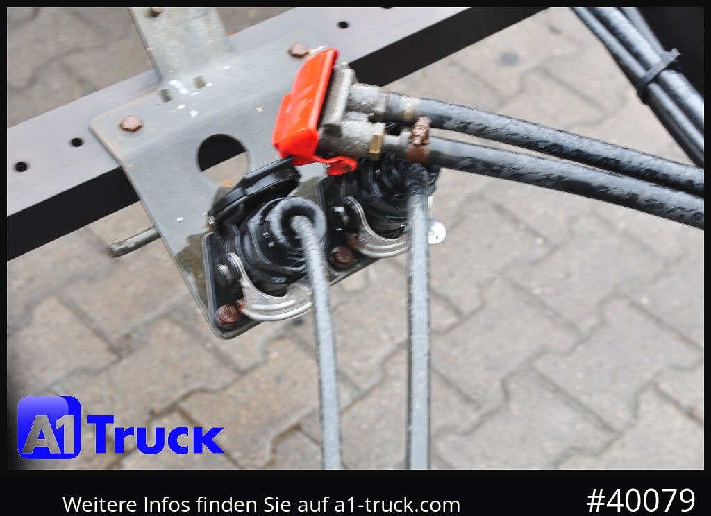 Reboque ampliroll/ Multibenne HUEFFERMANN HSA 1870, Abrollanhänger, Schlitten,