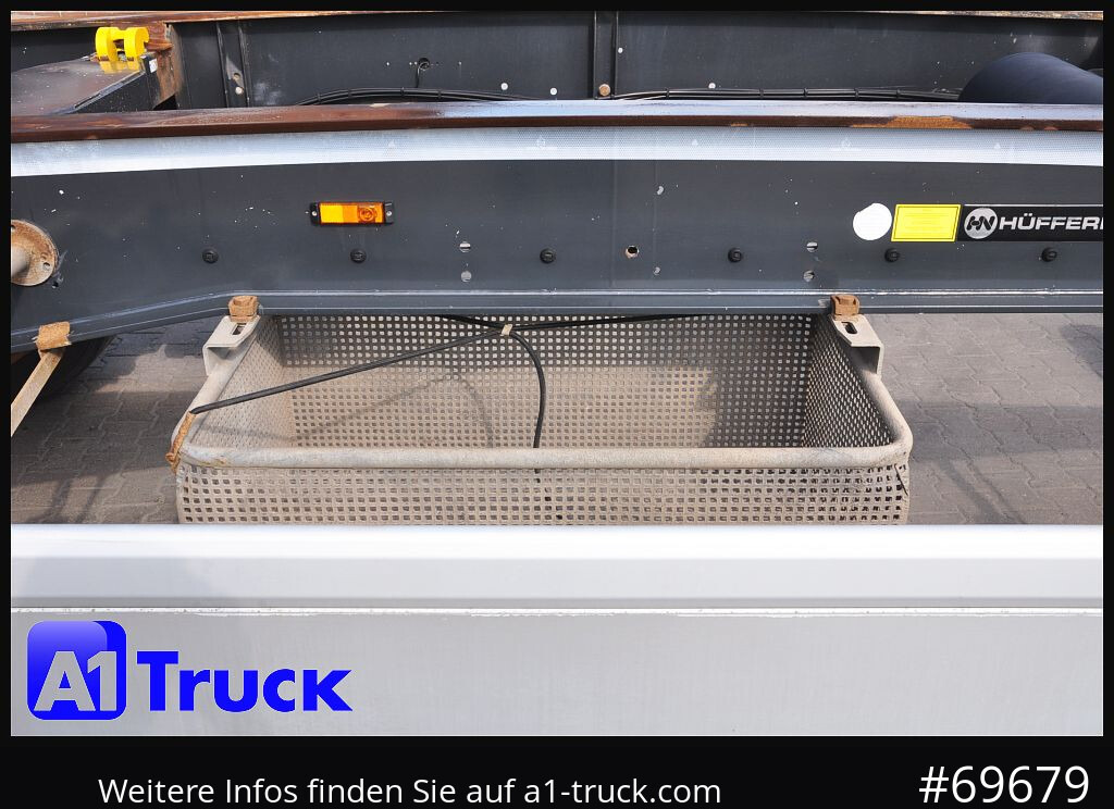 Reboque ampliroll/ Multibenne HUEFFERMANN HSA 1870 Luft, SAF, Scheibenbremse