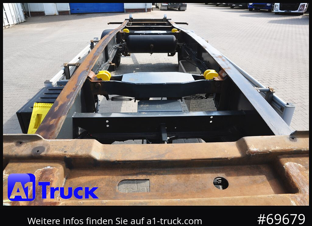 Reboque ampliroll/ Multibenne HUEFFERMANN HSA 1870 Luft, SAF, Scheibenbremse