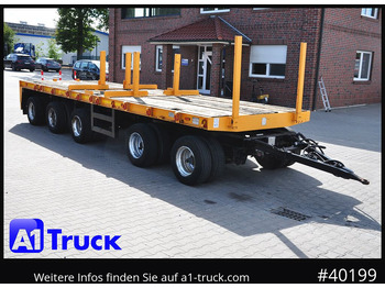 Reboque baixa GOLDHOFER 5 achs  Ballast, Lenkachse, 50to., Schwerlast,