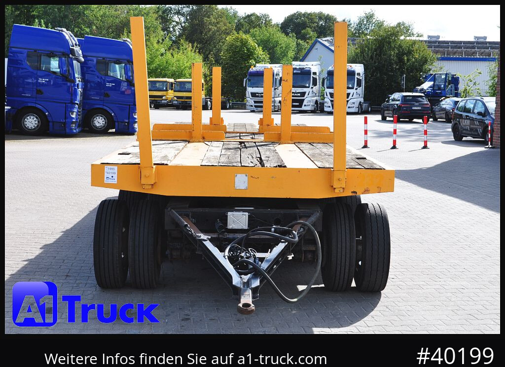 Reboque baixa GOLDHOFER 5 achs  Ballast, Lenkachse, 50to., Schwerlast,