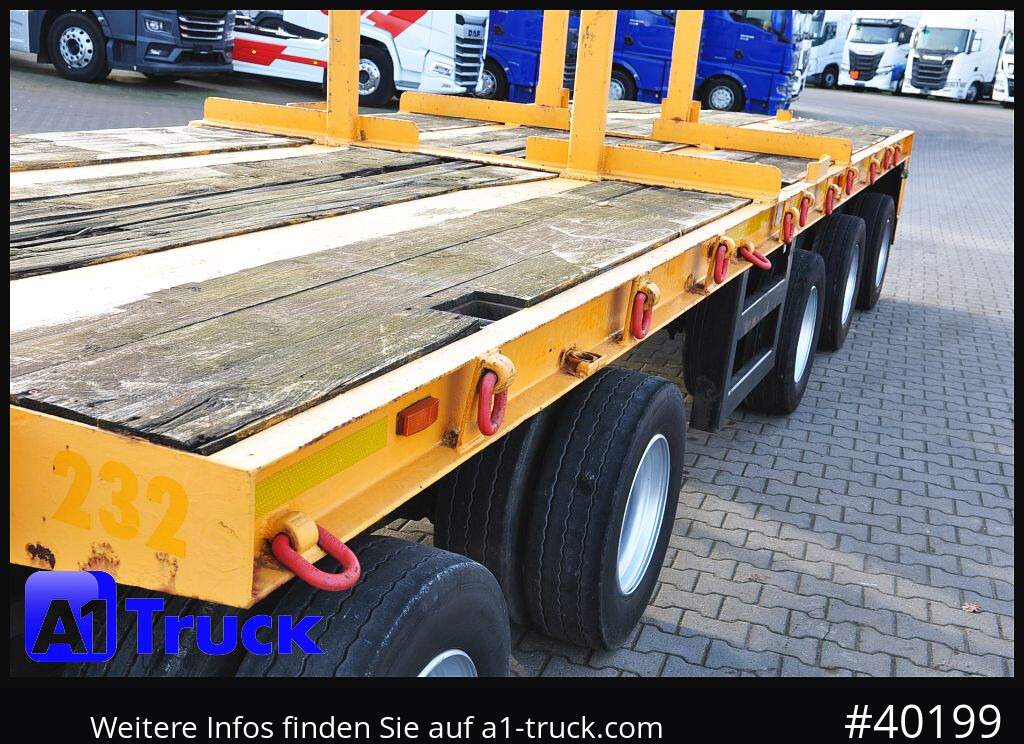 Reboque baixa GOLDHOFER 5 achs  Ballast, Lenkachse, 50to., Schwerlast,