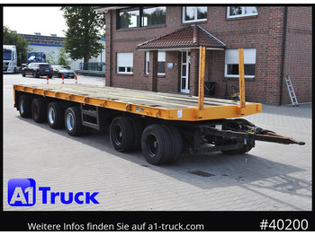 Reboque baixa GOLDHOFER 6achs Plattform, Ballast, 60to., Schwerlast,