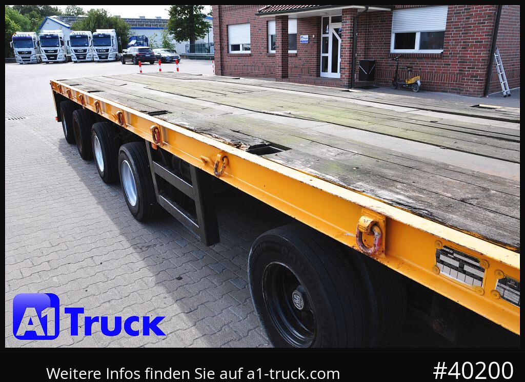 Reboque baixa GOLDHOFER 6achs Plattform, Ballast, 60to., Schwerlast,