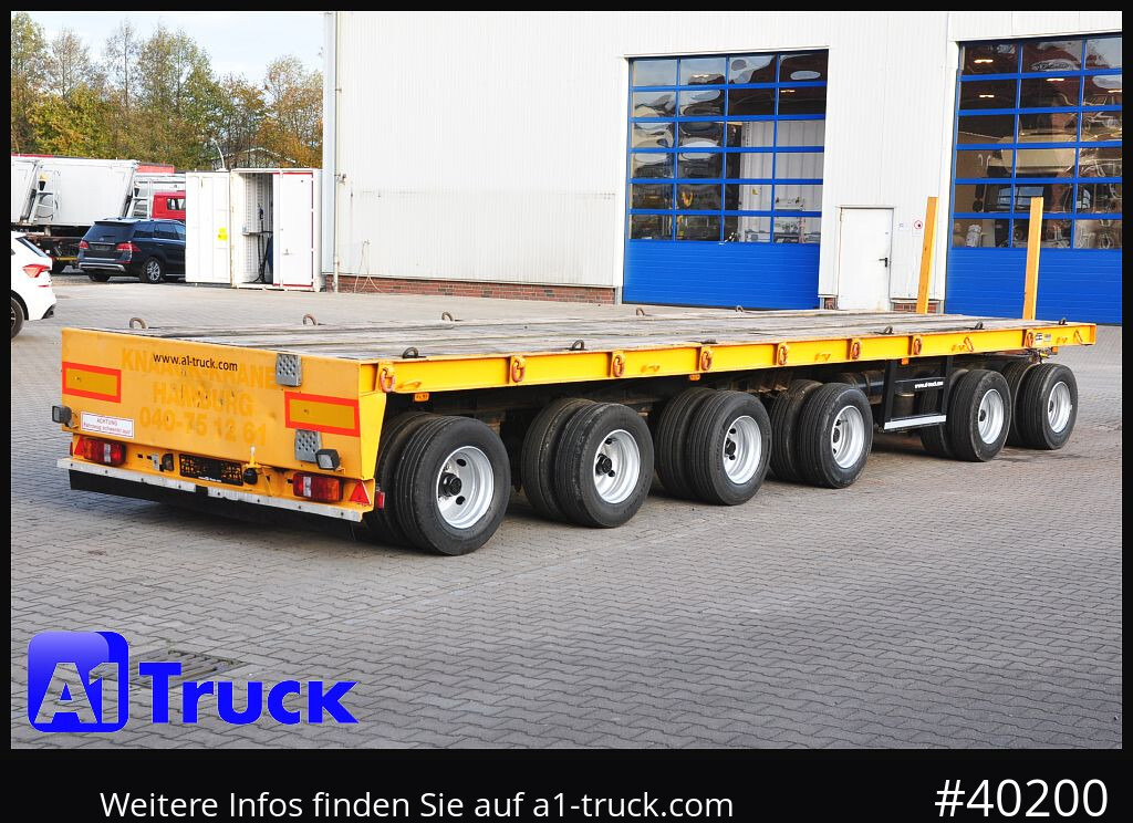 Reboque baixa GOLDHOFER 6achs Plattform, Ballast, 60to., Schwerlast,