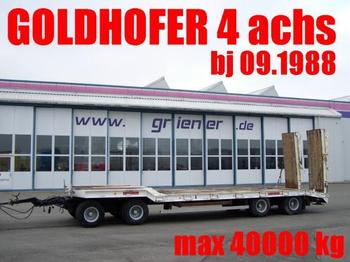 Goldhofer TU4 2 x 2 31/80 BLATT / HYDR. RAMPEN 40 TO. max - Reboque baixa