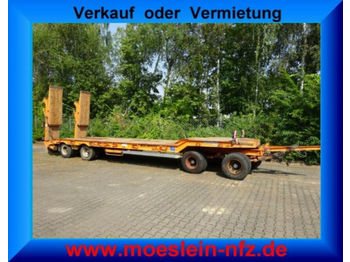 Reboque baixa Müller-Mitteltal 4 Achs Tieflader- Anhänger