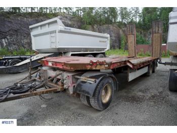 Reboque baixa mod. Damm machine trailer with driving ramps