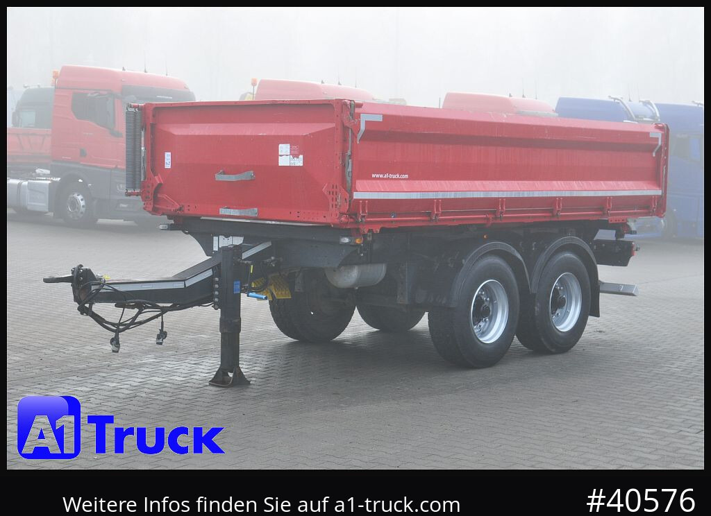 Reboque basculante SCHWARZMUELLER 3 Seitenkipper-Tandem, 11m³, M-Serie