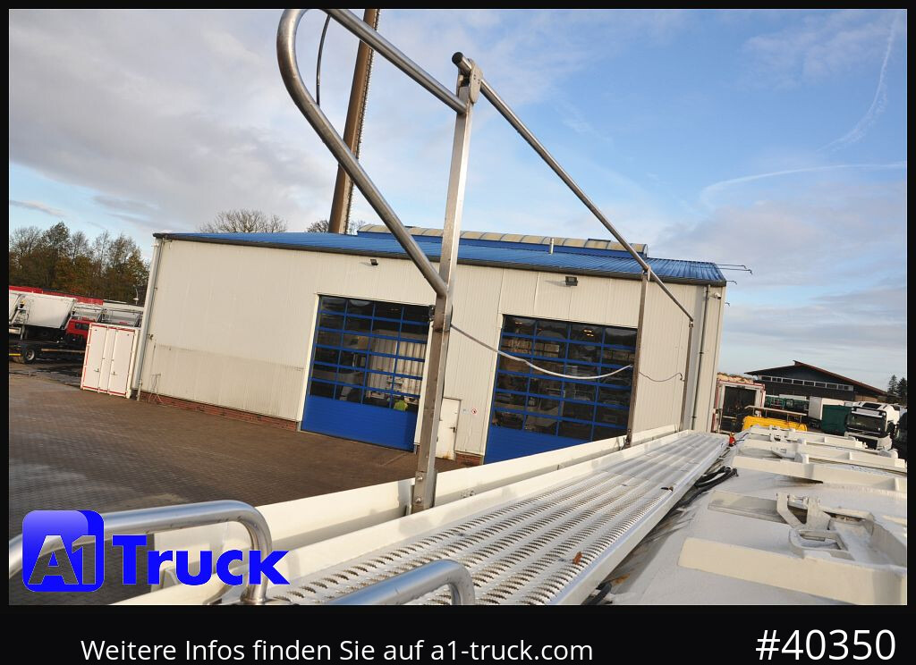 Reboque cisterna FELDBINDER Silo, Futtermittel, 32m³, 4 Kammern,