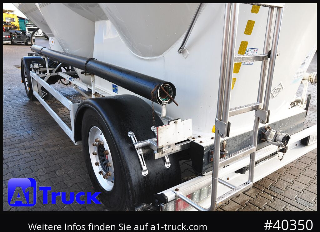 Reboque cisterna FELDBINDER Silo, Futtermittel, 32m³, 4 Kammern,