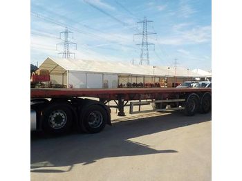  2004 SDC Tri Axle Flat Bed Trailer - Reboque de lona