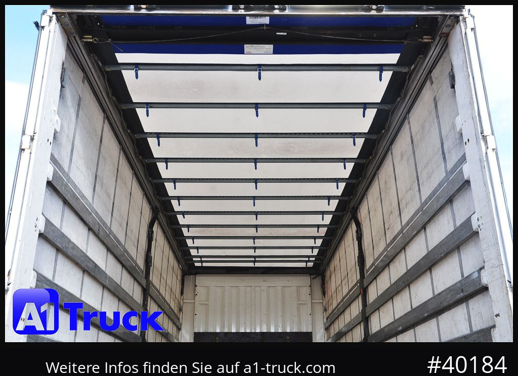 Reboque de lona KRONE AZP 18, Festaufbau, TÜV 03-2026