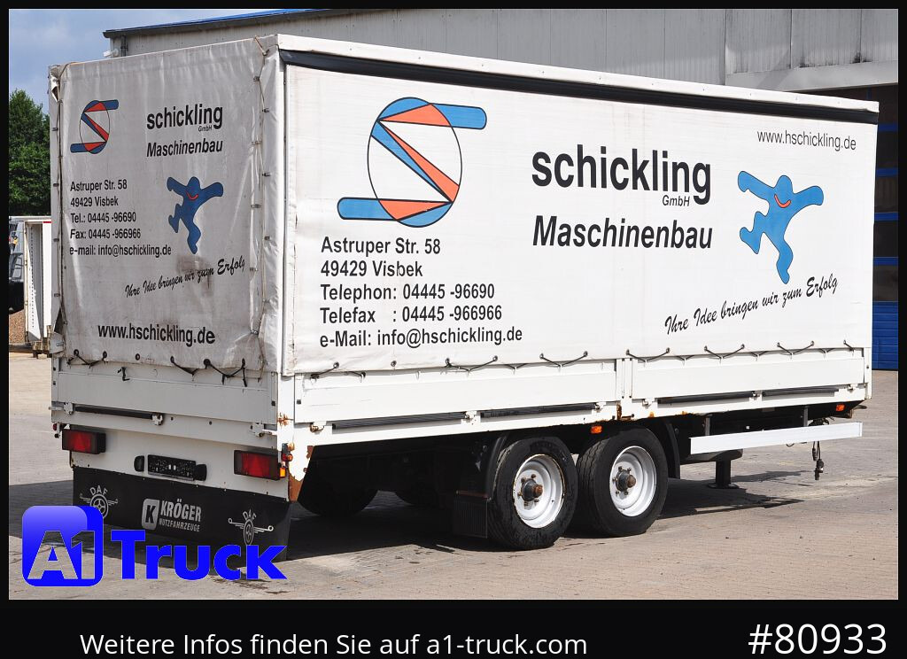 Reboque de lona MUELLER-MITTELTAL Müller-Mitteltal EAL- TA- P Pritsche Plane