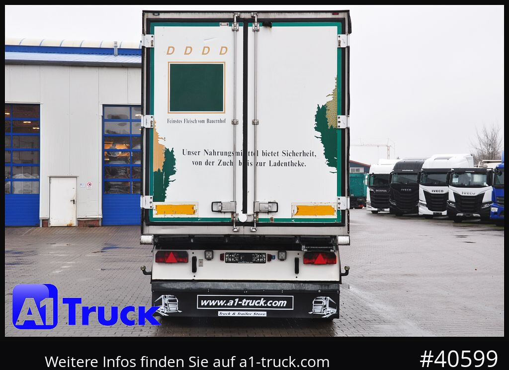 Reboque frigorífico SCHMITZ Achwege & Tönjes, Rohrbahn, Fleisch, Schmitz Aufbau