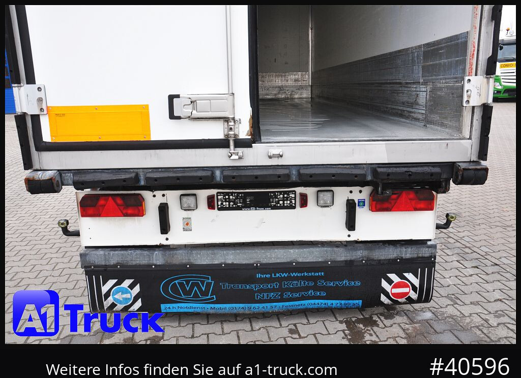 Reboque frigorífico SCHMITZ Achwege & Tönjes, Rohrbahn, Fleisch, TÜR fehlt