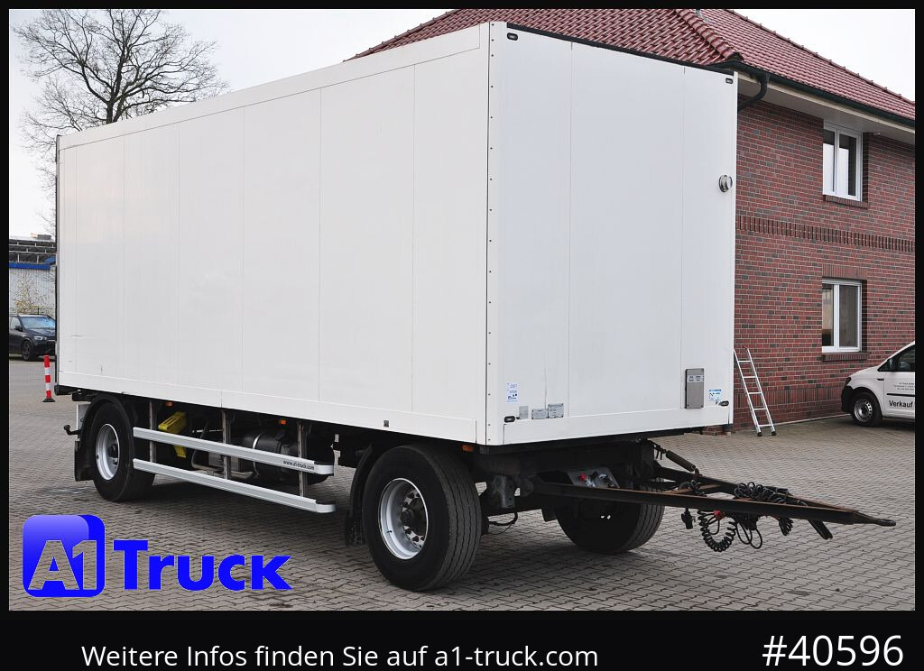 Reboque frigorífico SCHMITZ Achwege & Tönjes, Rohrbahn, Fleisch, TÜR fehlt