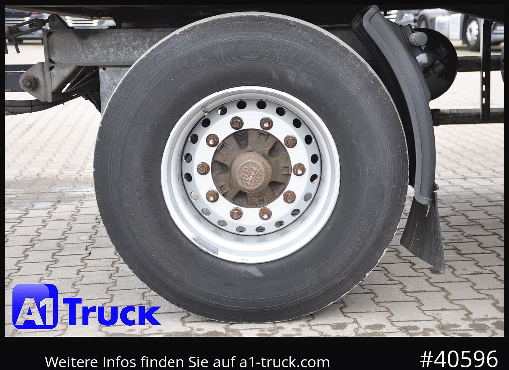 Reboque frigorífico SCHMITZ Achwege & Tönjes, Rohrbahn, Fleisch, TÜR fehlt