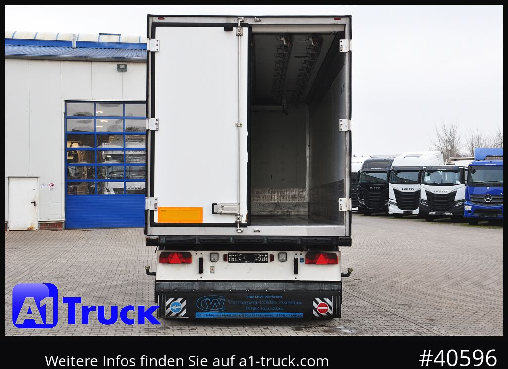 Reboque frigorífico SCHMITZ Achwege & Tönjes, Rohrbahn, Fleisch, TÜR fehlt
