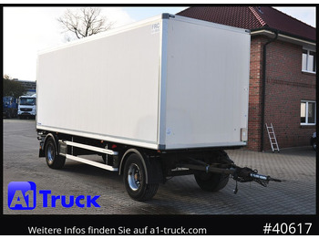 Reboque furgão KRONE Koffer ISO, stakr isoliert ehemaliger Kühlkoffer, Aluboden