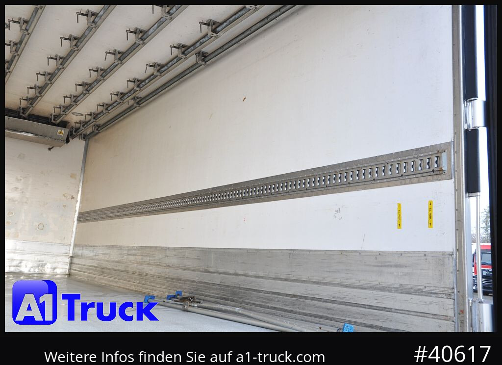 Reboque furgão KRONE Koffer ISO, stakr isoliert ehemaliger Kühlkoffer, Aluboden