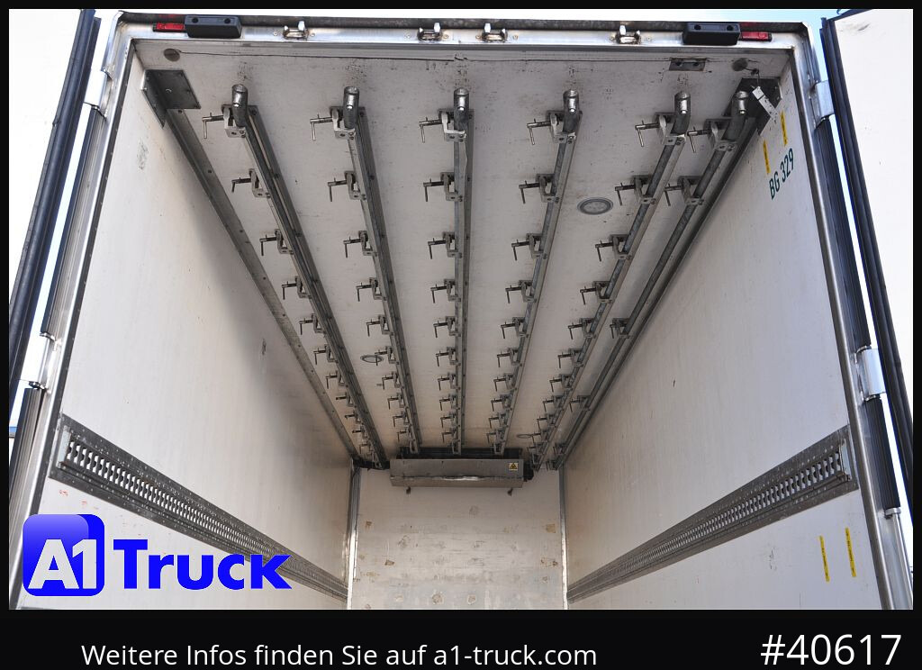 Reboque furgão KRONE Koffer ISO, stakr isoliert ehemaliger Kühlkoffer, Aluboden