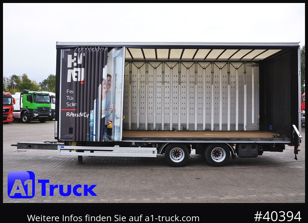 Reboque furgão ORTEN AG 18T Getränke Jumbo Stapler, verzinkt,