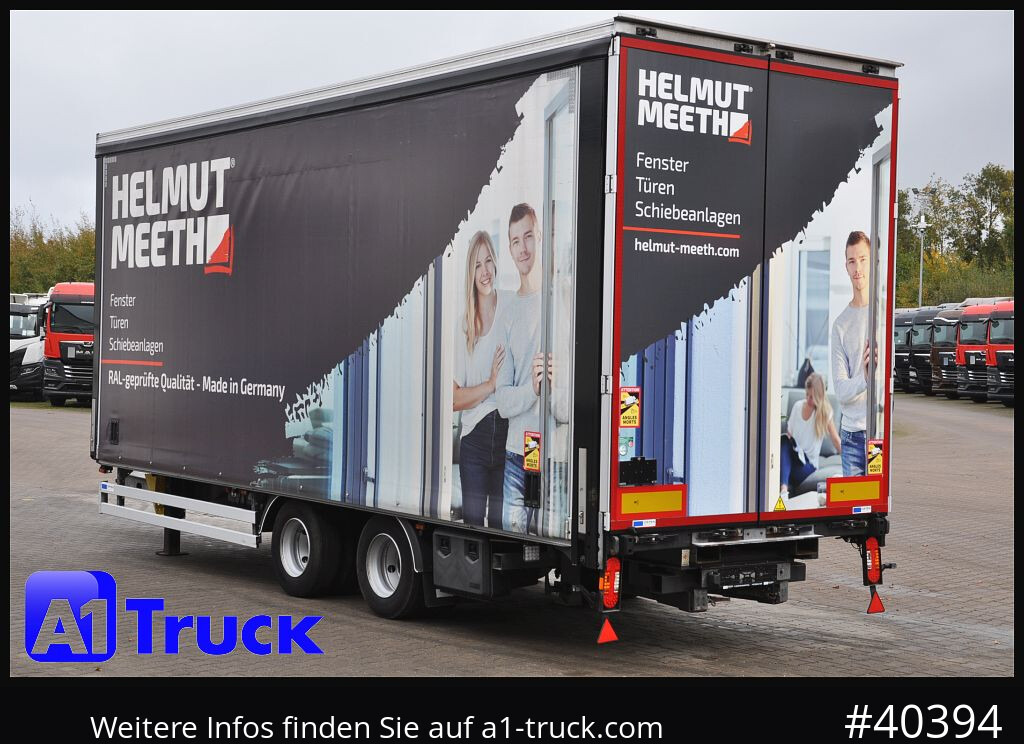 Reboque furgão ORTEN AG 18T Getränke Jumbo Stapler, verzinkt,