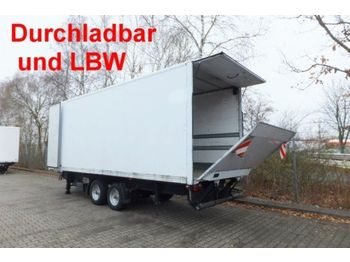 Obermaier Tandemkoffer Durchladbar und LBW  - Reboque furgão