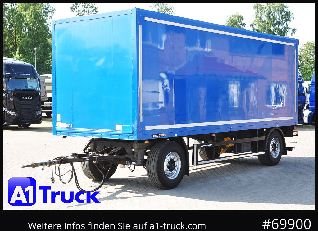 Reboque furgão ROHR RAK 18 CI, Koffer, verzinkt, LBW Bär 2000kg
