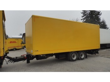  SAXAS Tandem-Koffer 7,1m, LBW Mietkauf möglich - Reboque furgão