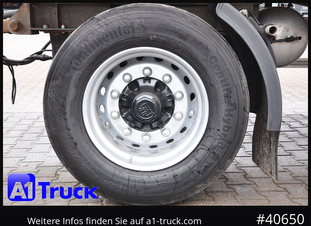 Reboque plataforma/ Caixa aberta ACKERMANN PA-F18 Baustoff verzinkt, 7100mm, Scheibenbremse