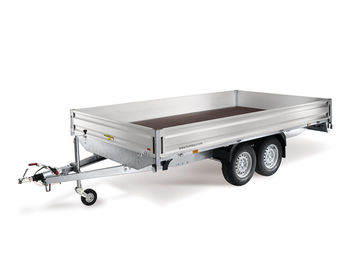 HUMBAUR HT flatbed trailer - Reboque plataforma/ Caixa aberta