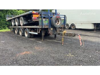 SDC FLAT - DRAWBAR - Reboque plataforma/ Caixa aberta