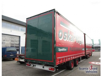 Reboque toldo Kotschenreuther Tandem Jumbo ZAA Schiebeplane / Edscha