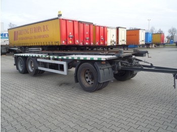 Floor FLA10-189 BPW, lift axle - Reboque transportador de contêineres/ Caixa móvel