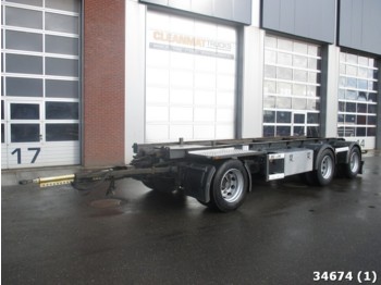 Floor FLA-3-101 container aanhangwagen - Reboque transportador de contêineres/ Caixa móvel