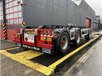 Floor S-line container aanhangwagen | 10 tons assen | 2022 - Reboque transportador de contêineres/ Caixa móvel